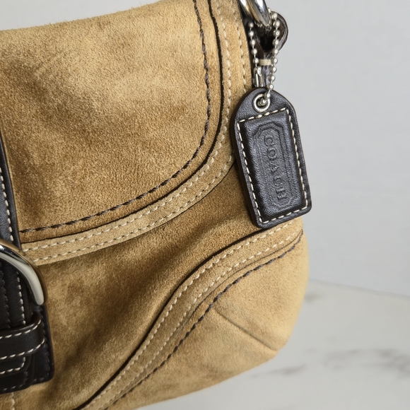 Coach Soho Buckle Suede Shoulder Bag F10917 - Picture 11 of 11